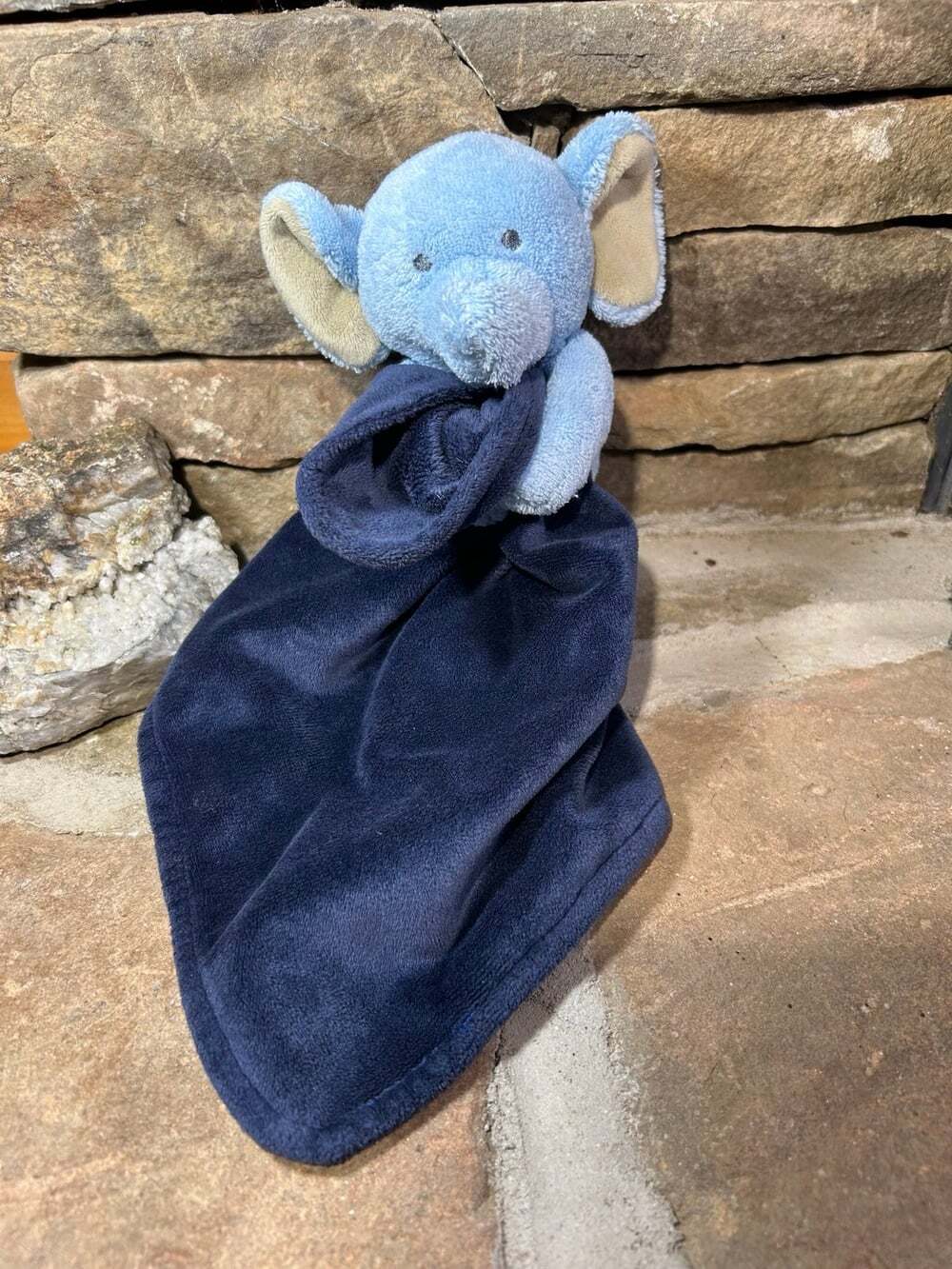 Carter’s Blue Elephant Navy Blue 2013 Lovey